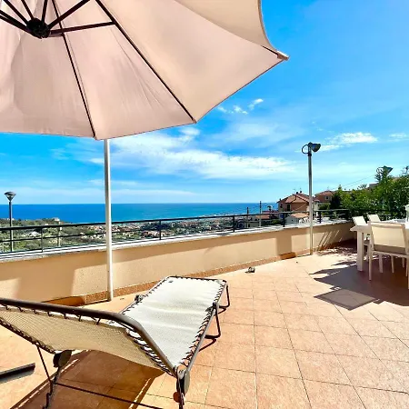 Apartment Relax Vista Mare Con A/c, Wi-fi & Free Parking. *